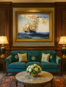 Tranh phong thủy Thuận buồm xuôi gió