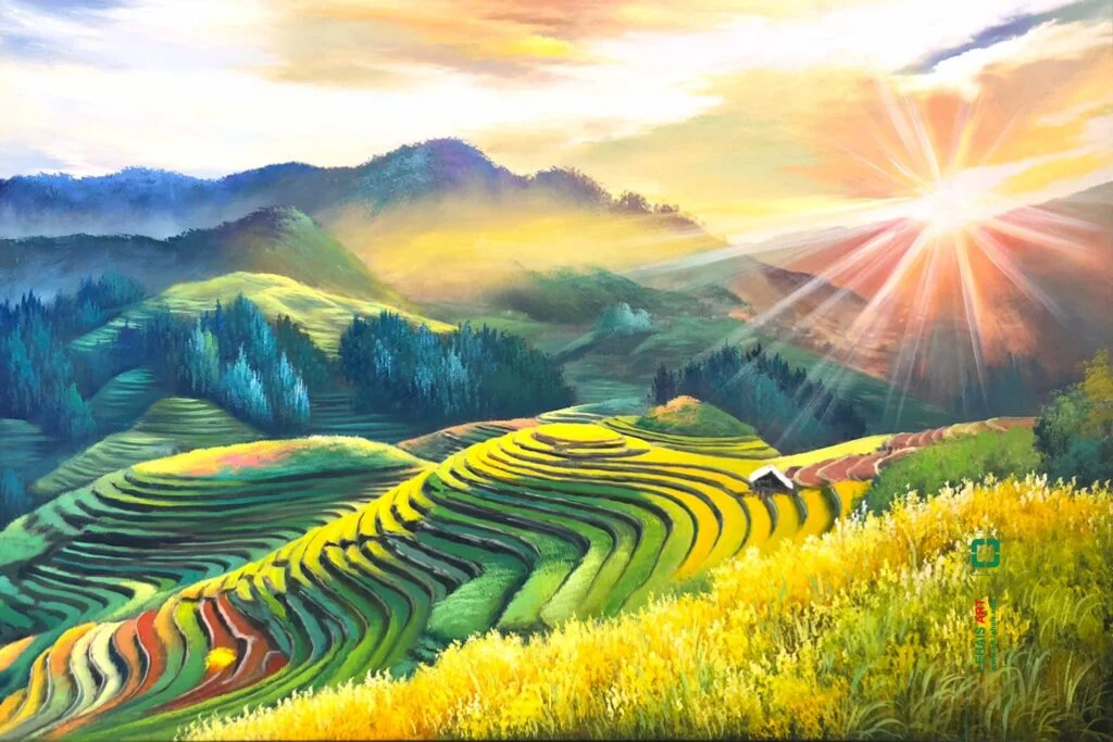 Chiều Về Trên Đường Làng