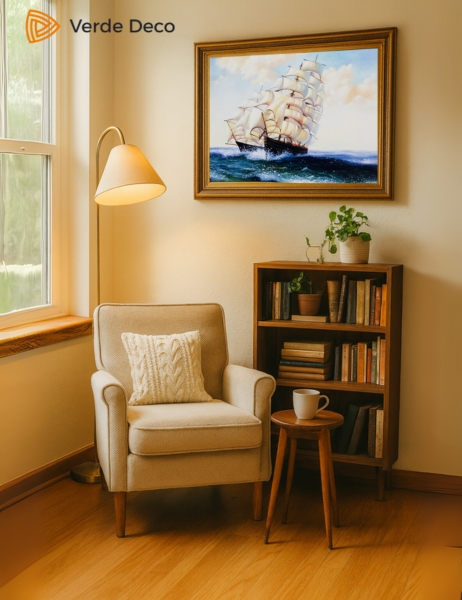 Tranh phong thủy Thuận buồm xuôi gió - Hình ảnh 2