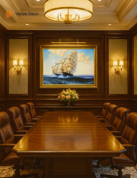 Tranh phong thủy Thuận buồm xuôi gió - Hình ảnh 4